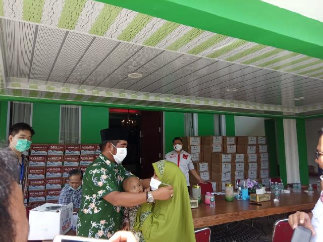 Berbagi untuk Sesama,PWNU Riau Salurkan Bantuan Ribuan Paket Sembako Langsung Rumah ke Rumah