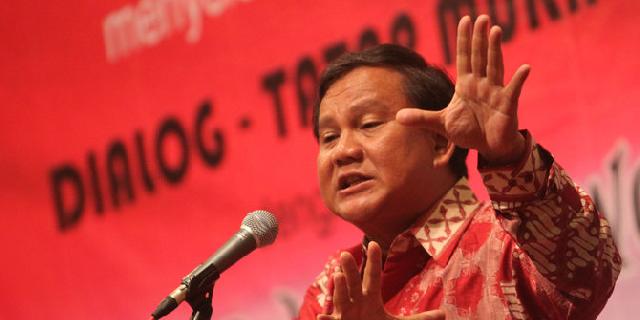 Prabowo: Jangan jual harga diri atau menyerah pada uang