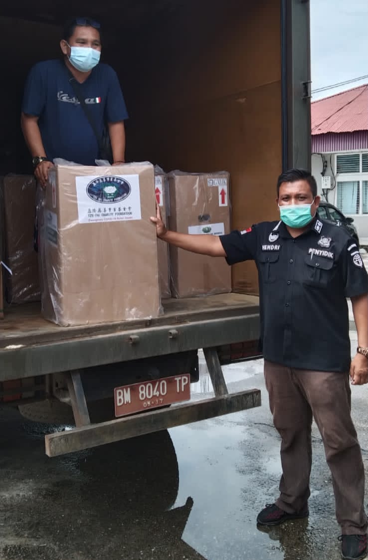 Kuansing Terima Bantuan Obat dan Oksigen dari Presiden dan Gubernur Riau