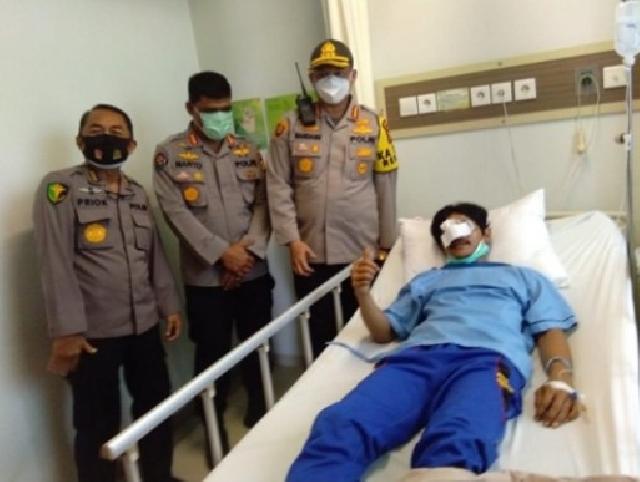 Diisukan Meninggal, Satu Mahasiswa Korban Aksi Tolak UU Cipta Kerja di DPRD Riau Dalam Kondisi Baik