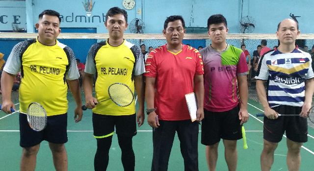 Walaupun Cedera Boy Cs Membawa  PB Pelangi Melaju ke 4 Besar Turnamen Badminton PBSI Meranti 2019