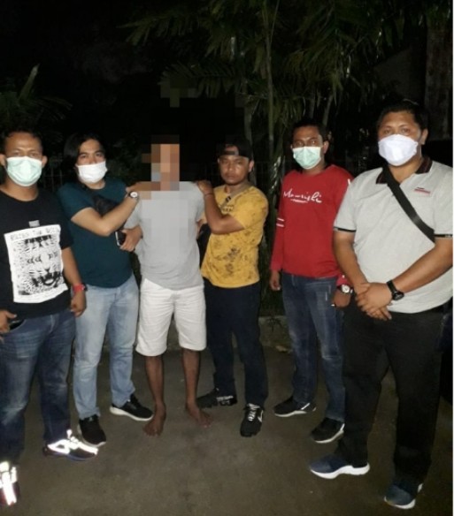 Satu Terduga Pelaku Penahanan Tongkang PT THIP Ditangkap Polres Inhil di Jakarta