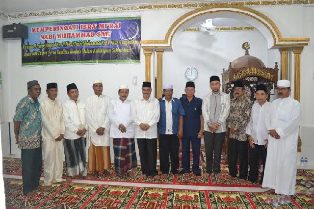 Masjid An-Nur Bagan Jawa Pesisir Gelar Peringatan Isra Mi'raj