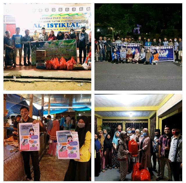 Relawan SIXNATURE STIFAR Lakukan 4 Jilid kegiatan Sosial ditengah Pandemi Wabah Covid-19