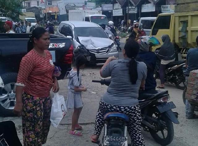 Berupaya Kabur, Pelaku Narkoba Tabrak Mobil Polisi di Inhu