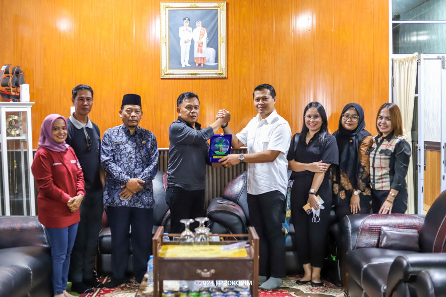 Plt Bupati Asmar Terima Kunjungan Ketua Pengadilan Negeri Bengkalis