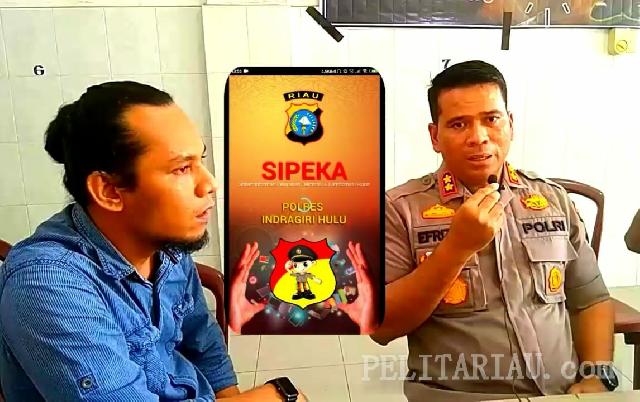 Cerdas, Aplikasi Android 'SIPEKA' Milik Polres Inhu Bisa di Download Lewat Play Store