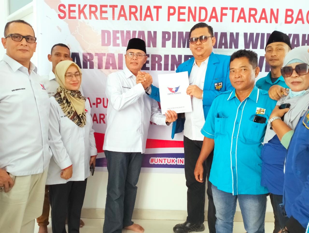 Maju DPRD Riau, Ketua KNPI Daftar Bacaleg Partai Perindo