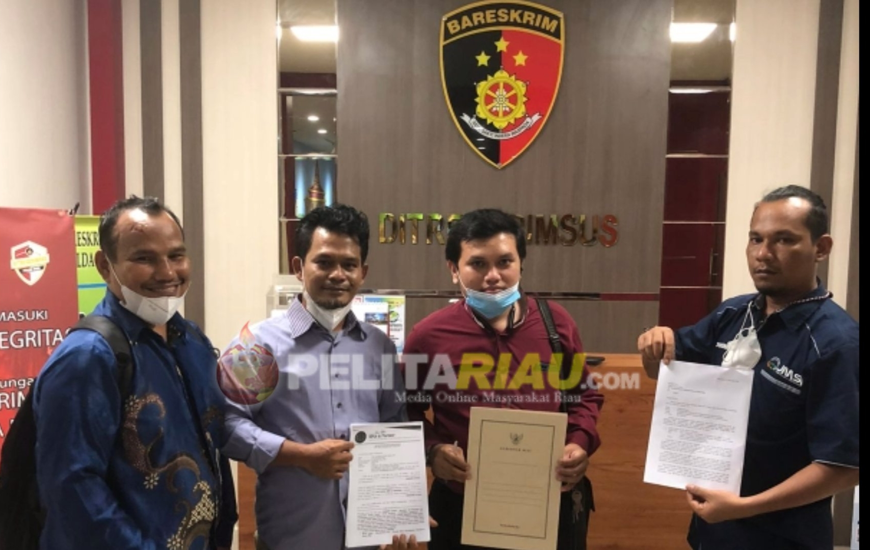 Pengacara Pada Kantor Penasehat Ahli Gubri Laporkan Larshen Yunus dan RiauAndalasCom ke Polda Riau