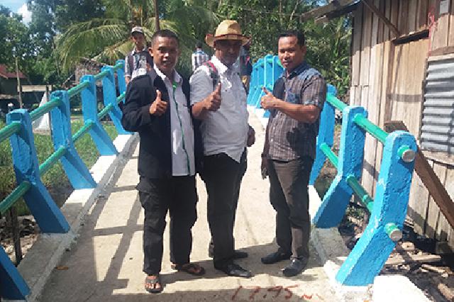 Impian Warga Desa Simpang Jaya Inhil Kini Terwujudkan