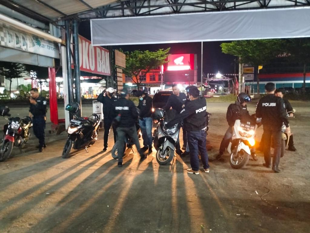 Cegah Kriminalitas, Polresta Pekanbaru Rutin Laksanakan Patroli Preventif Strike