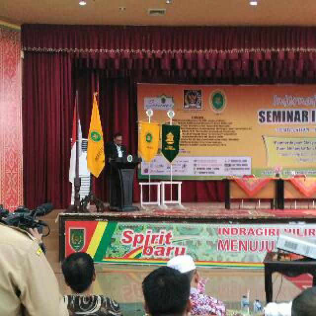 Seminar Internasional di Inhil Resmi Dibuka