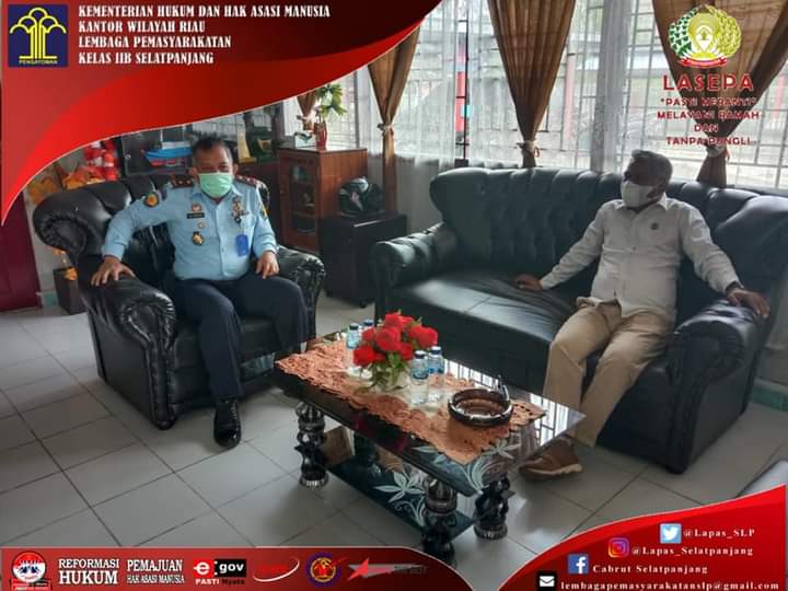 Ketua DPRD Kabupaten Meranti Kunjungi Lapas Selatpanjang Jalin Silaturahmi