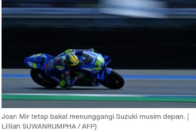Daftar Pebalap MotoGP 2021 Usai Suzuki Ikat Joan Mir