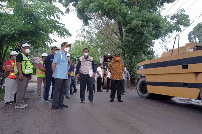 1.058,22 Km Jalan di Riau Dilakukan Pemeliharaan Selama 2021