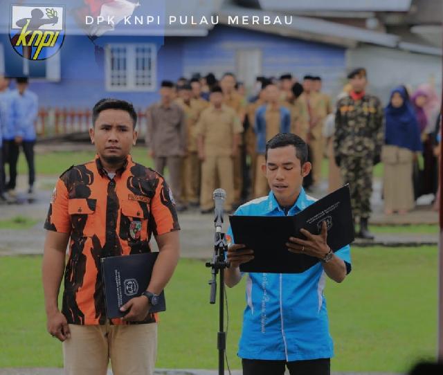 Hairun Nizat SIP PK KNPI Pulau Merbau:  