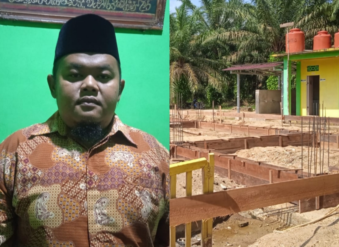 Pekerjaan Rehab Masjid Nurul Yaqin, Harapkan Donasi Kaum Muslimin dan Muslimat