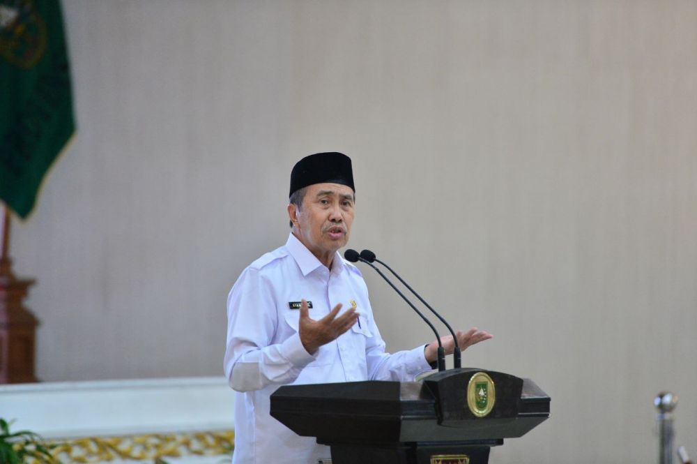 Gubri Sampaikan Apresiasi Kepada Pimpinan Baznas Riau Masa Bakti 2016 - 2021