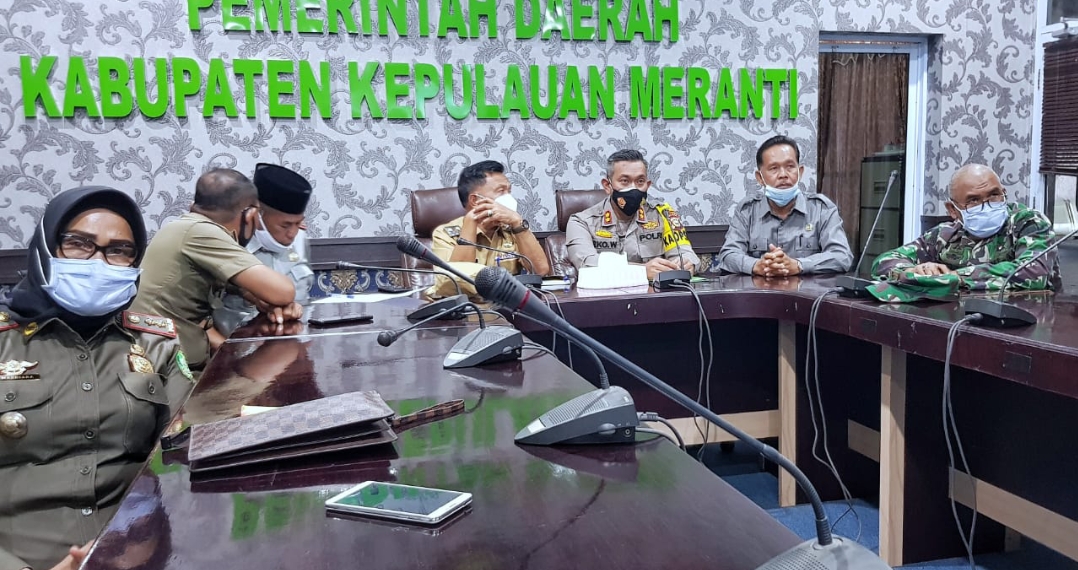 Wabup Meranti H. Asmar Ikuti Rakor Antisipasi Karhutla Bersama Gubernur dan Kapolda Riau