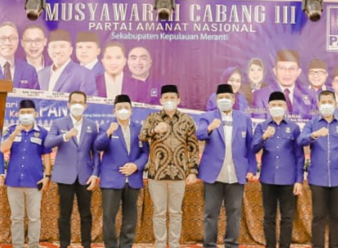 Hadir Pada Acara Muscab, Ketua DWP PAN Riau Ucapkan Terima Kasih Pada HM Adil Bupati Meranti