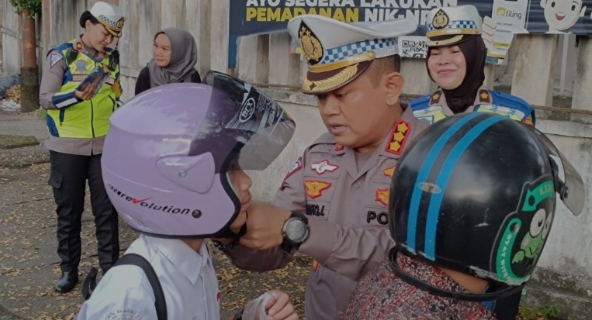 Dirlantas Polda Riau, Gelar Kegiatan Program Tertib Berlalulintas dan jaga Keselamatan