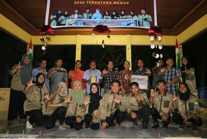 Berakhir Sudah Kukerta Mahasiswa Unri di Desa Terantang Manuk Kabupaten Pelalawan