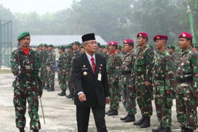 Dalam HUT Ke-70 TNI,  Pj Bupati Meranti Jadi Irup