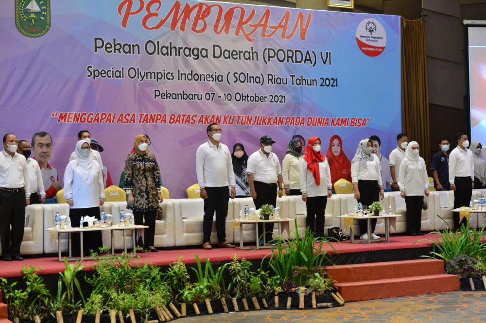 Wakil Gubernur Riau Resmi Buka Porda ke-6 SOIna 2021