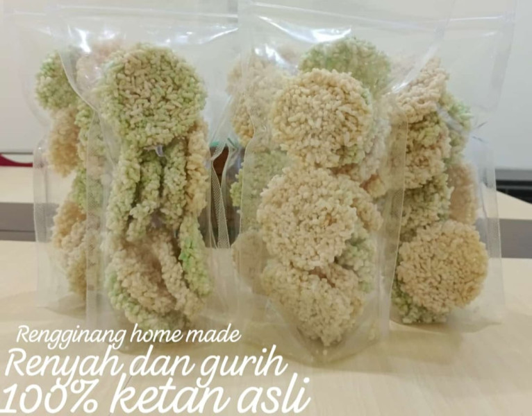 Rengginang Homemade Ibu Marpuah, Camilan Tradisional yang Mengangkat Ekonomi Keluarga di Inhu