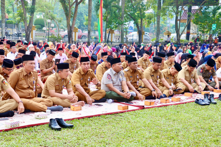 Doa Bersama Pemilu Damai 2024, Pj Wali Kota Pekanbaru Ingatkan Jangan Mudah Terprovokasi