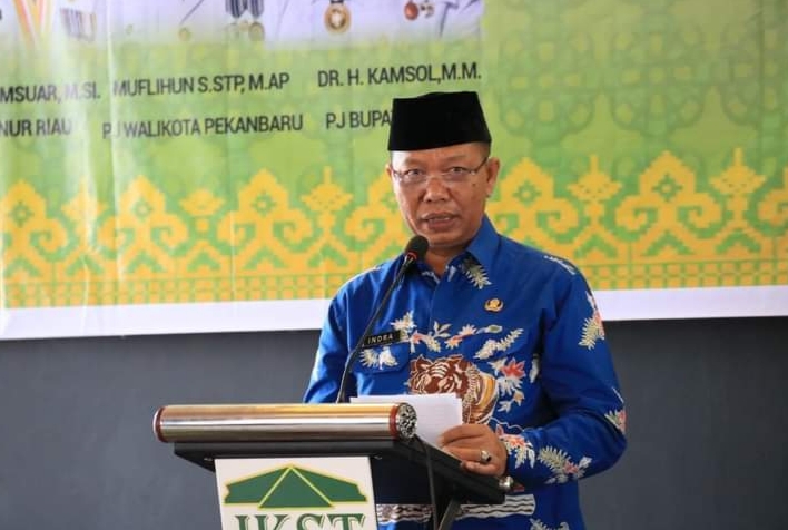 Pj Sekda Kota Pekanbaru Indra Pomi Menghadiri Kegiatan Silaturahmi Akbar Masyarakat Sungai Tapung dan MUBES IV IKST Riau