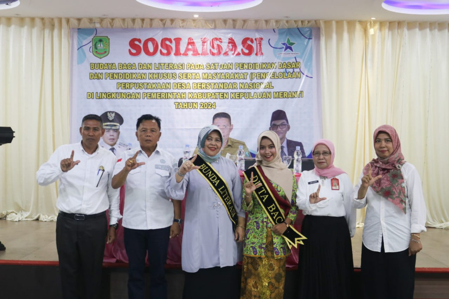 Plt Bupati Asmar Buka Sosialisasi Budaya Baca dan Kearsipan