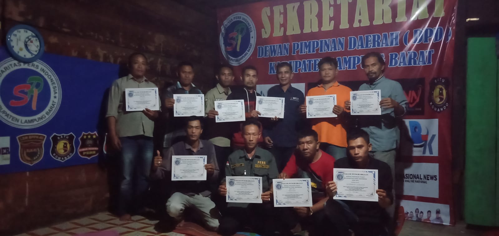 DPD SPI Lampung Barat Gelar Diklat Jurnalistik
