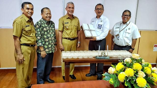 Pemkab Meranti Serahkan LKPD TA 2018 Ke BPK RI Perwakilan Riau Pertama Se-Kabupaten Kota di Riau