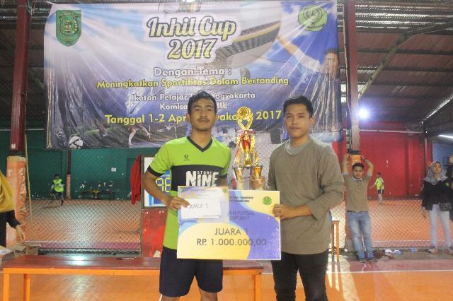 Pelajar Asal Inhil di Yogyakarta Gelar Turnamen Futsal