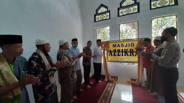 Ketua DPRD Kuansing,Andi Putra Resmikan Mesjid Az Zikra di Kecamatan Hulu Kuantan