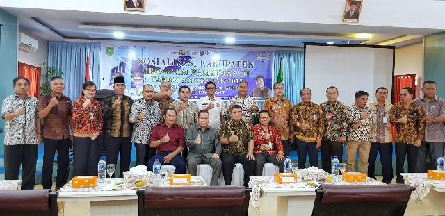 Bupati Kepulauan Meranti Buka Sosialisasi Program PAMSIMAS III Tahun 2019