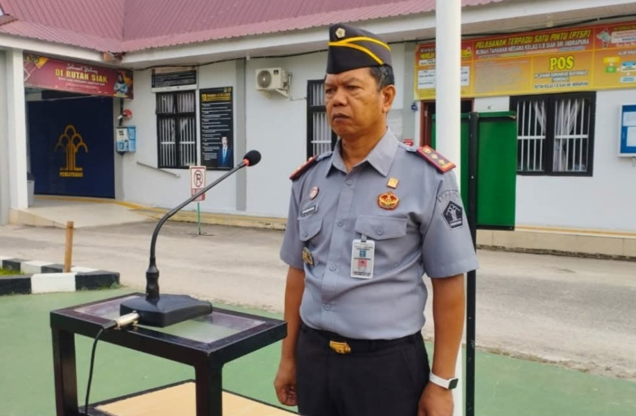 Karutan Siak Himbau Jajaran Tingkatkan Program Ketahanan Pangan dan Berantas Halinar