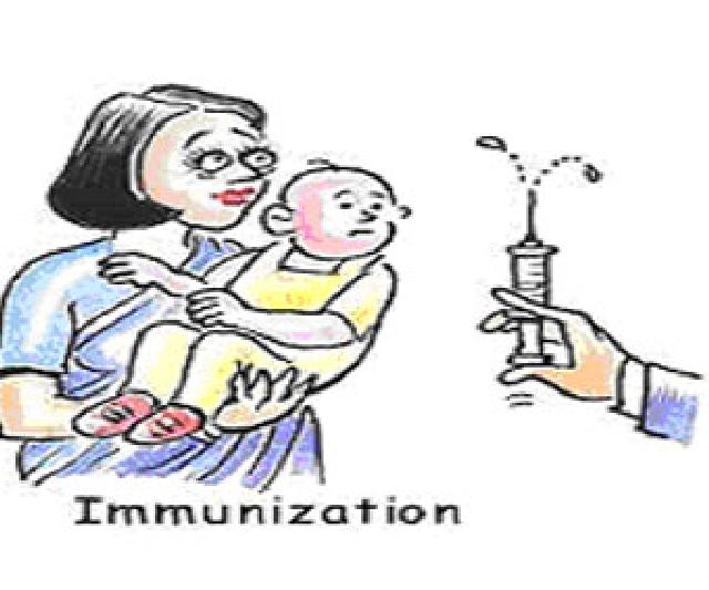 Diskes Meranti Laksanakan Program Imunisasi Campak 2016