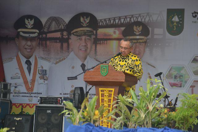 Plt Gubri Buka Resmi TTG Riau Ke-III di Inhil
