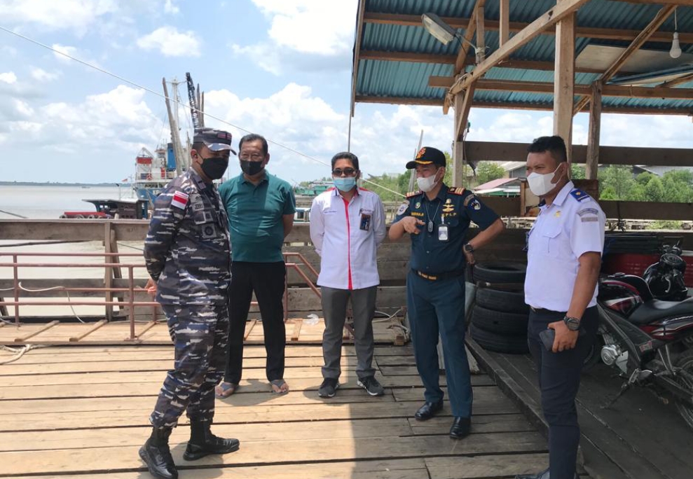 KSOP, Pelindo dan TNI - AL Selatpanjang Cek Pelabuhan Jelatik
