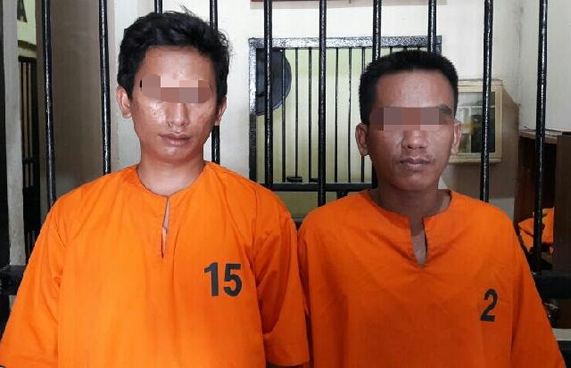 10  Hari Kabur, 2 Tahanan Adik Beradik di Inhil Kembali Diringkus Polisi