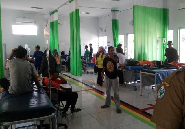 Puluhan Karyawan PT ISK Sungai Sejuk Keracunan Makanan