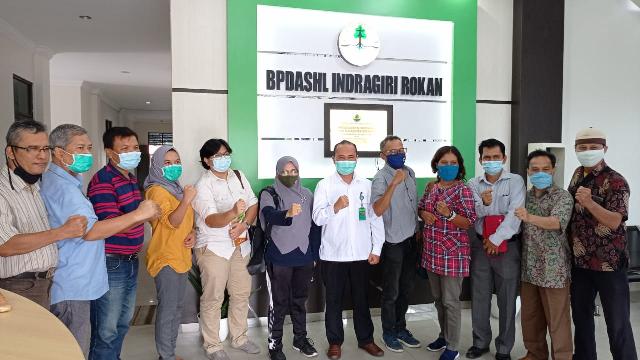 Silahturahmi Dengan BPDASHL KLHK, PWI Riau Akan Punya Hutan Komunitas Pertama di Indonesia