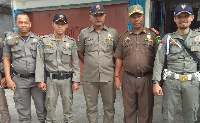 Satpol -PP Kabupaten Kepulauan Meranti Cek Perizinan Gudang