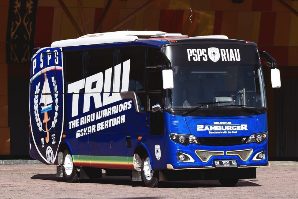 PSPS Riau Luncurkan Bus Baru