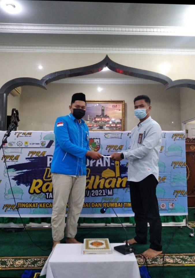 DPD I KNPI Riau Hadiri Penutupan Kegiatan Ramadhan FPRM Rumbai dan Rumbai Timur