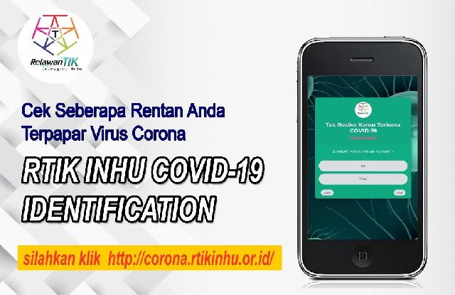 RTIK Inhu Buat Aplikasi Berbasis Web untuk Identifikasi Covid-19