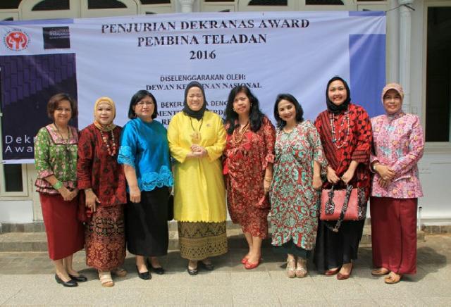 Dekranas Award 2016, Inhil Dampingi Pengurus Provinsi Riau