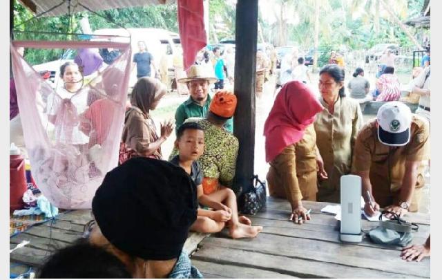 Wakil 1DPRD Kuansing, Sardiyono Tinjau Banjir Di Kecematan Benai